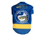 NRL Parramatta Eels X-Small Dog Jersey Shirt 30cm to 33cm Long
