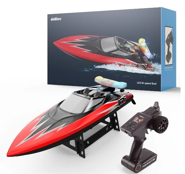 UDI 017 RC Racing Boat 2.4GHz Remote Control with Lights