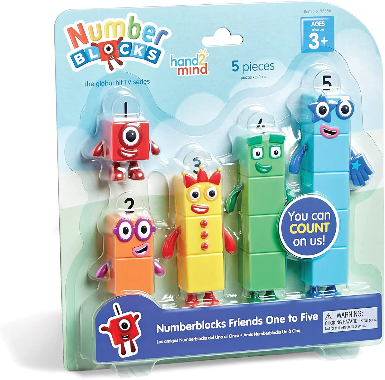 Numberblocks Friends One to Five Figure Set