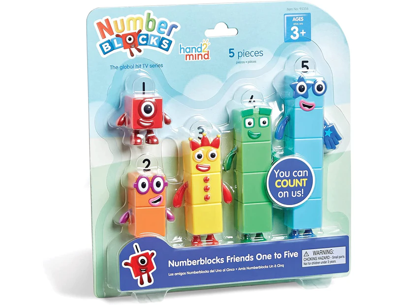 Numberblocks Friends One to Five Figure Set