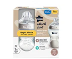 2 Pack Tommee Tippee Natural Start Baby Bottles