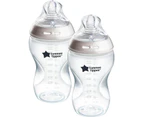 2 Pack Tommee Tippee Natural Start Baby Bottles