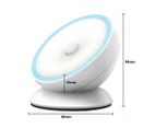 Night Light Motion Sensor [Battery Operated] With Rotating Base Suitable For Bathroom, Hallway.,Style3