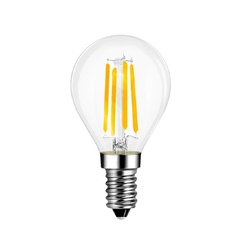 20 Pack x LV LUCE LED Filament G45 Dimmable 4W E14 6000k Day Light Globes Bulbs