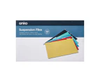 Suspension Files, 20 Pack - Anko