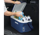 SWIG Portable Navy Blue Car Fridge 16L