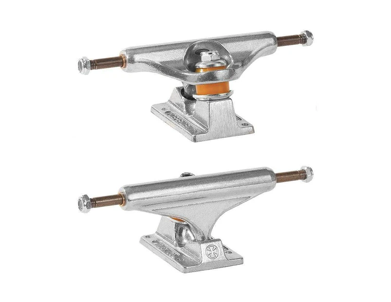 Independent 144 Silver Standard Skate Trucks Set of 2 - Silver