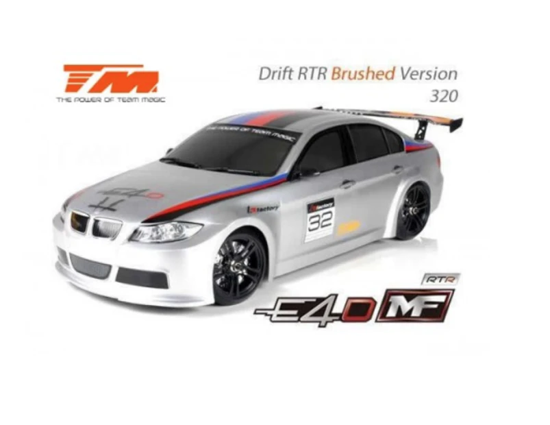 Brushless RC Drift Car 1:10 4WD Ready to Run - Silver BMW