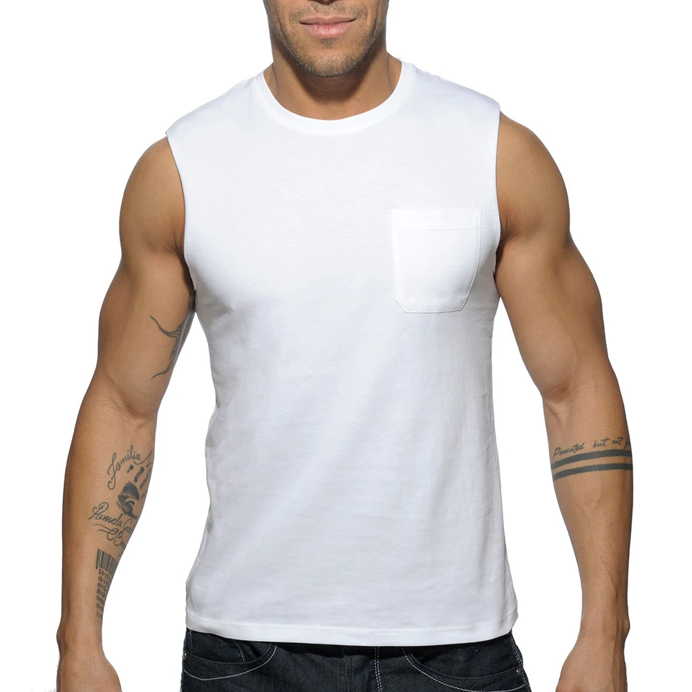 Addicted Basic Tank Top AD531 White