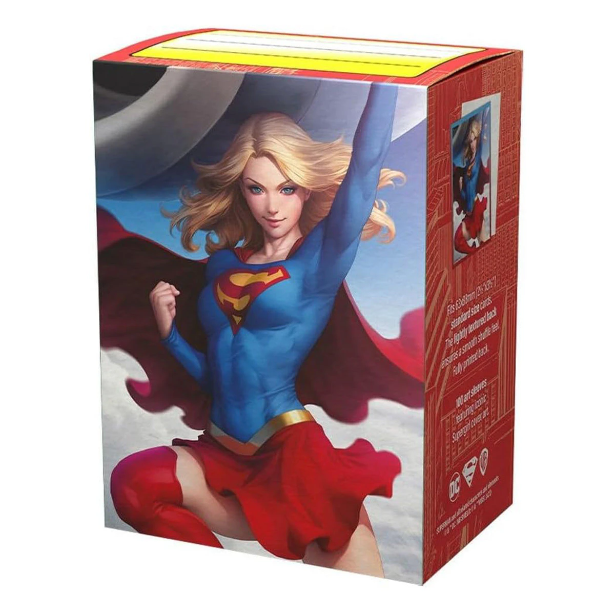 Dragon Shield 100ct Brushed Art Superman Series: Supergirl Sleeves