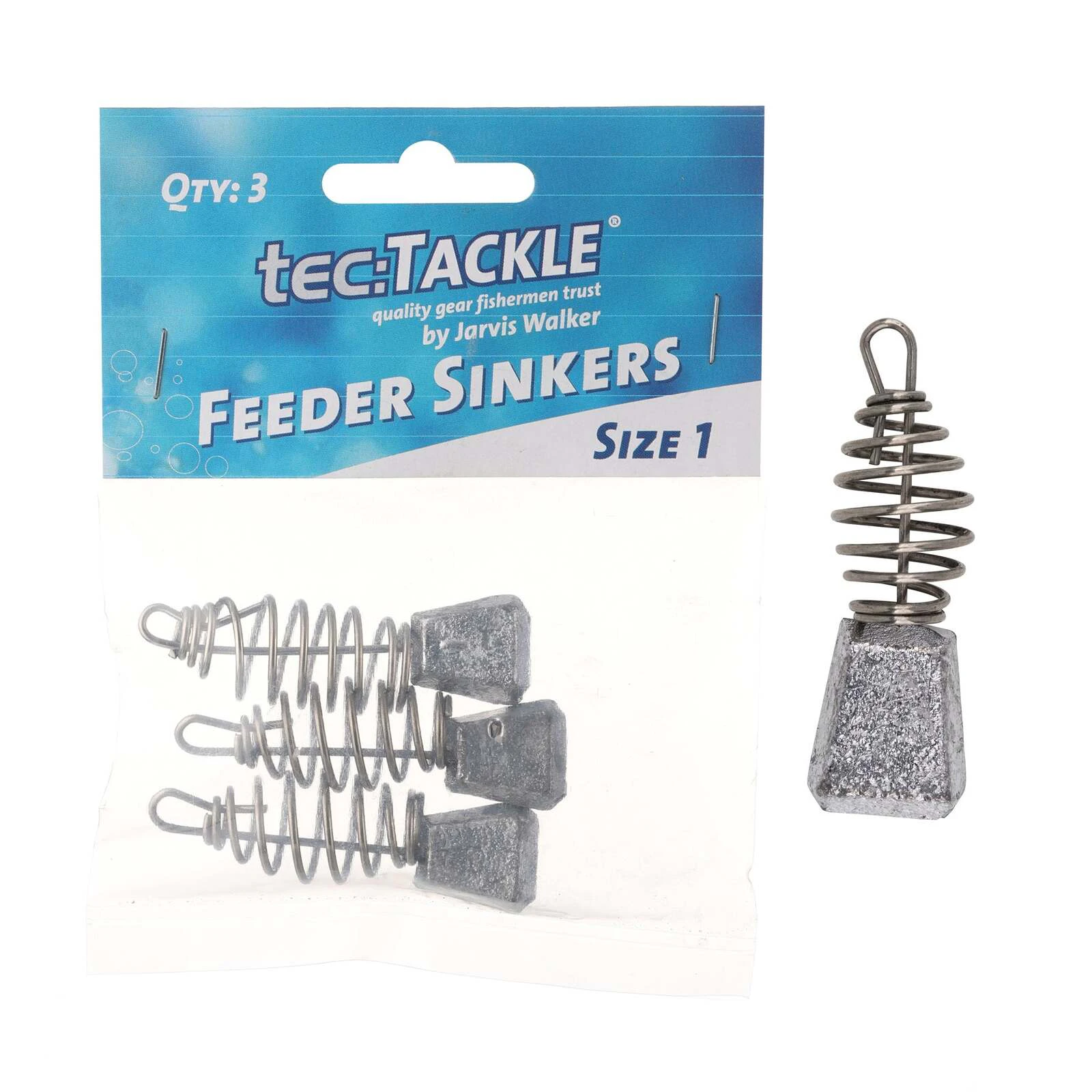 Jarvis Walker Tectackle Feeder Berly Cage Fishing Sinker Pre Pack #1