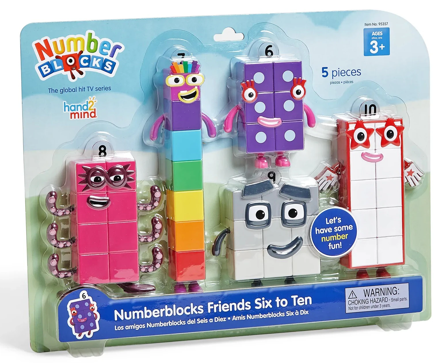 Numberblocks Friends Six to Ten Figure Set