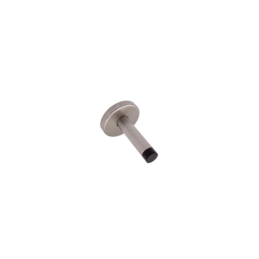 MANOVELLA Wall Mounted Straight Door Stop - Brushed Nickel