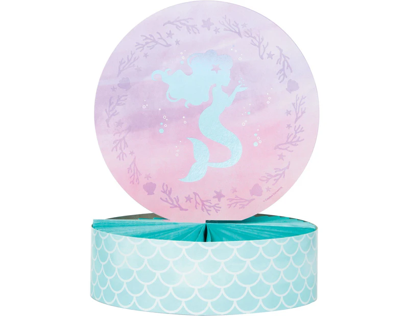 Mermaid Shine Honeycomb Table Centrepiece Decoration