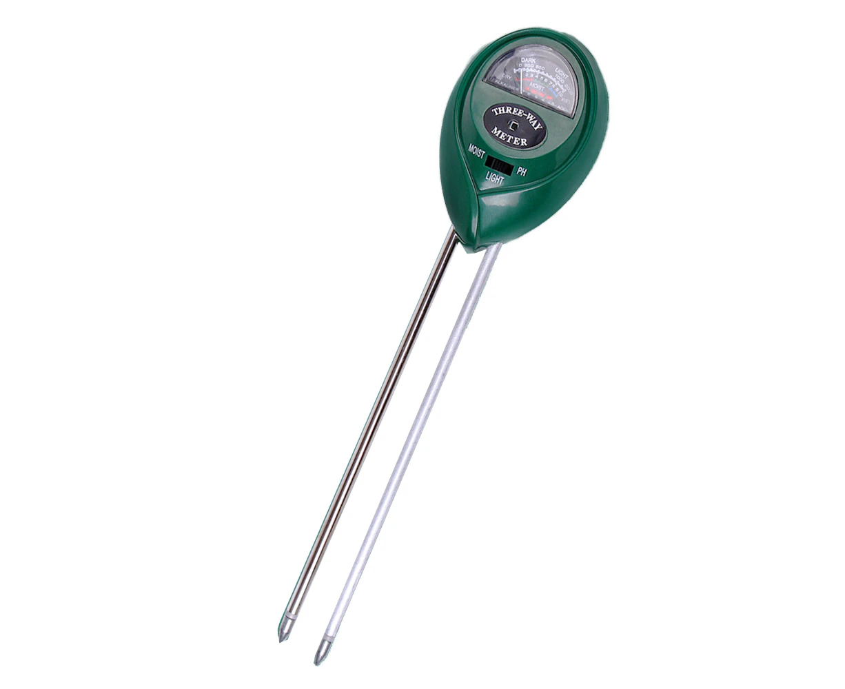 Compost Thermometer For Backyard Composting Stainless Steel Temperature Gauge,Dark Green