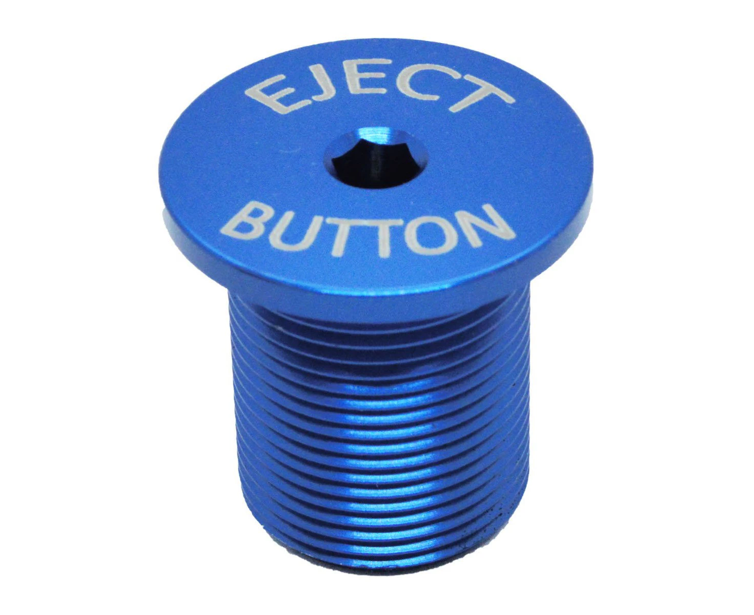 Capped Out Eject Button M24 BMX Stem Cap - Blue