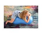 Kaper Kidz Peanut Balance Ball Inflatable Play Toy 90cm Blue Kids/Children 12m+