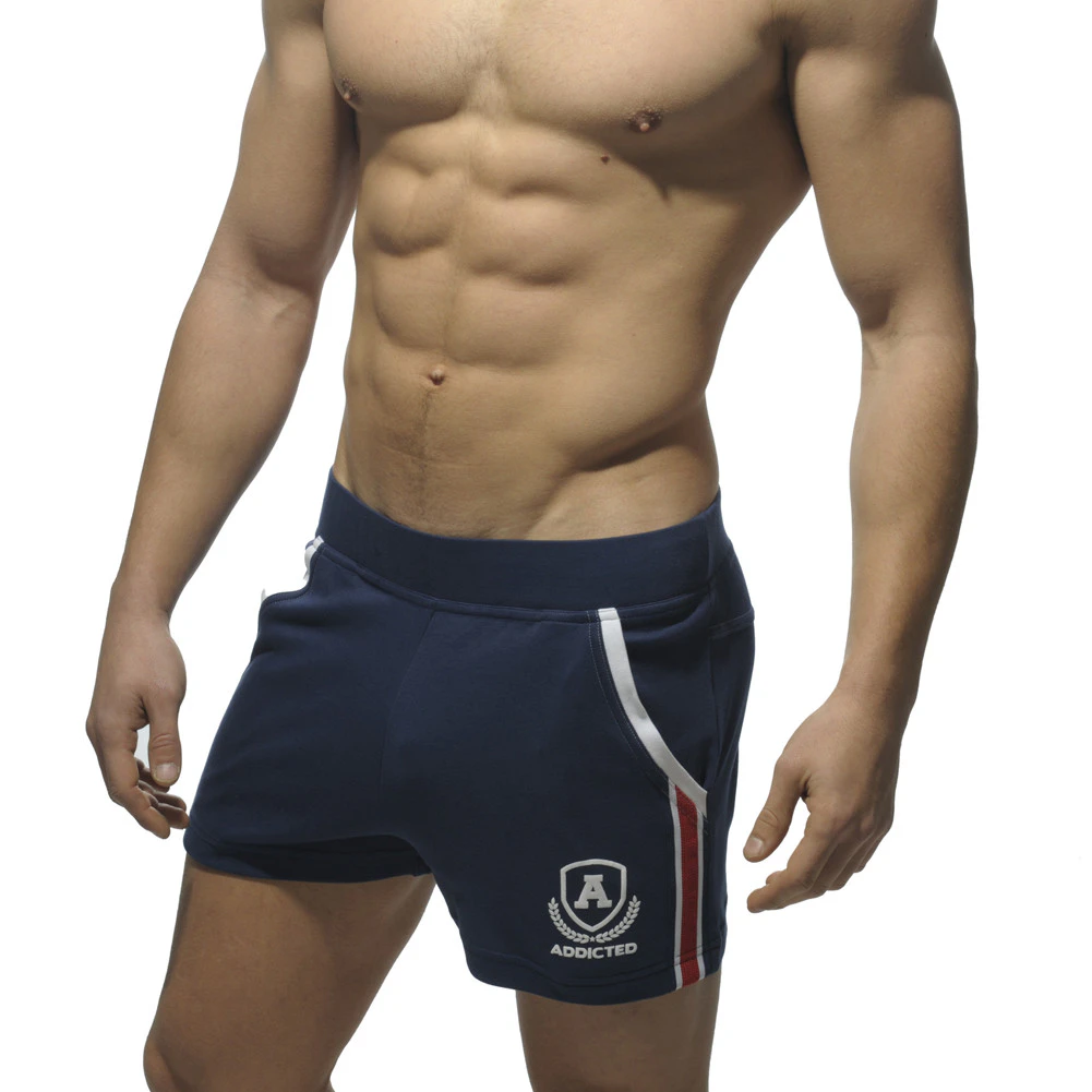 Addicted Intercotton Tight Shorts AD337 Navy