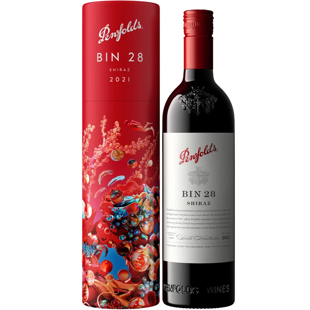 Penfolds Venture Beyond Bin 28 Shiraz 2021 Deep Sea Gift Box