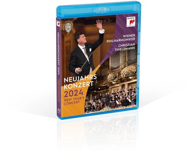 Christian Thielemann - New Year's Concert 2024  [Blu-Ray Region A: USA] USA import