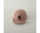 boys and Girls Baseball Cap, Kids Summer Hat & Sunshade Cap Pink cap1