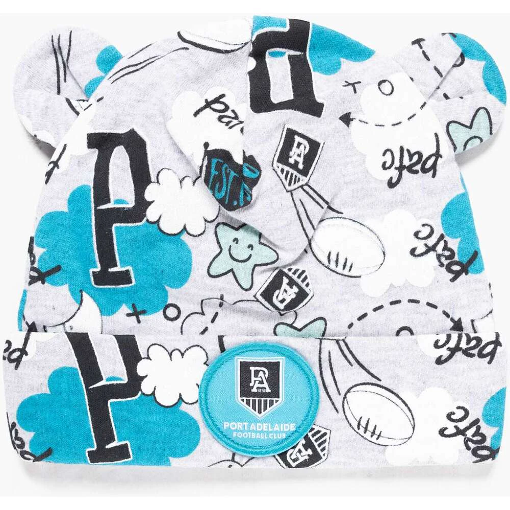 Port Adelaide Power Baby Cloud Beanie