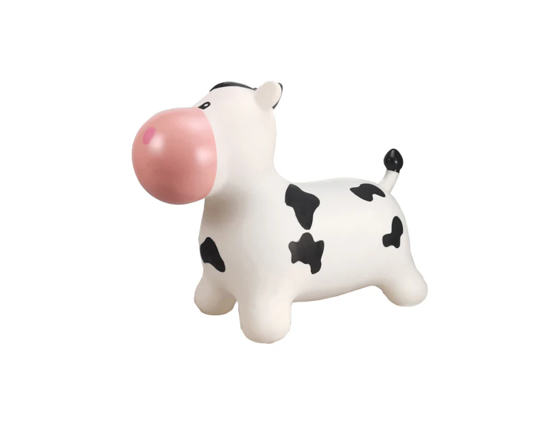 Kaper Kidz Bouncy Rider Moo Moo The Cow Ride On Bouncer Toy Kids/Children 12m+