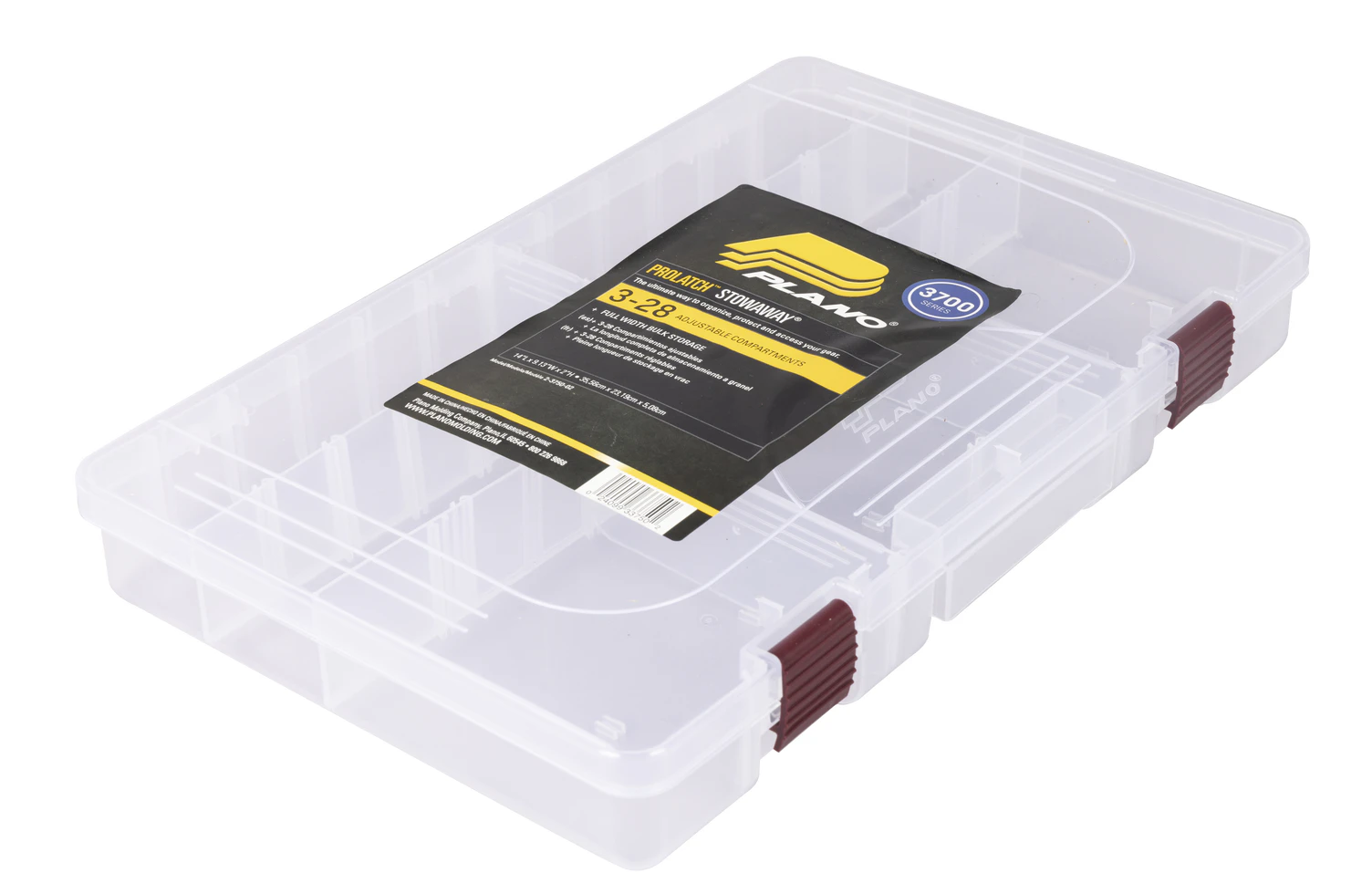 Plano ProLatch 23750 Stoway Red Latch Fishing Tackle Storage Tray Box