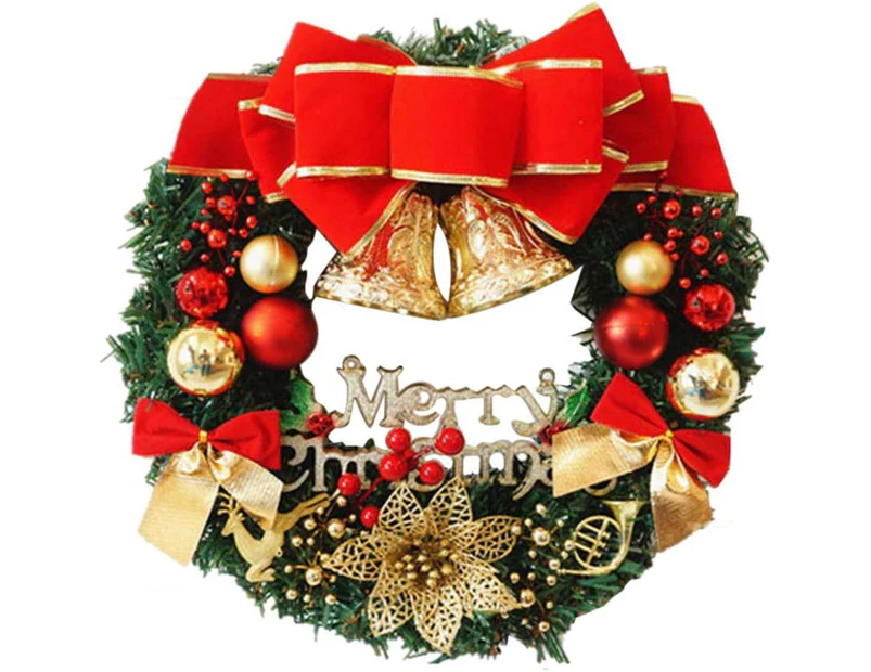 Creative Christmas Door Wreath Christmas Garland Wreaths 30CM