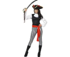 Pirate Lady Adult Costume with Top Size: Small