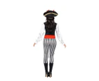 Pirate Lady Adult Costume with Top Size: Small