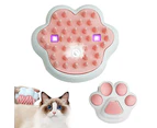 Electric Spray Cat Brush Pet Massage Comb with UV Light Pink