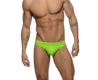 Addicted Basic AD Swim Brief ADS097 Lemon Green