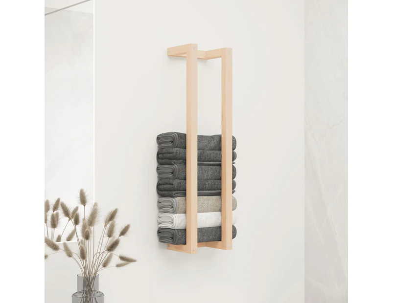 vidaXL Towel Rack 23x18x90 cm Solid Wood Pine