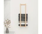 vidaXL Towel Rack 23x18x90 cm Solid Wood Pine