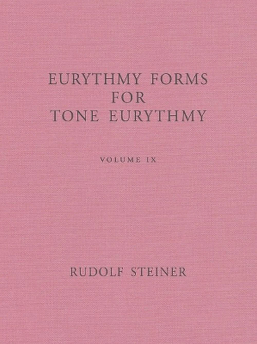 Eurythmy Forms for Tone Eurythmy