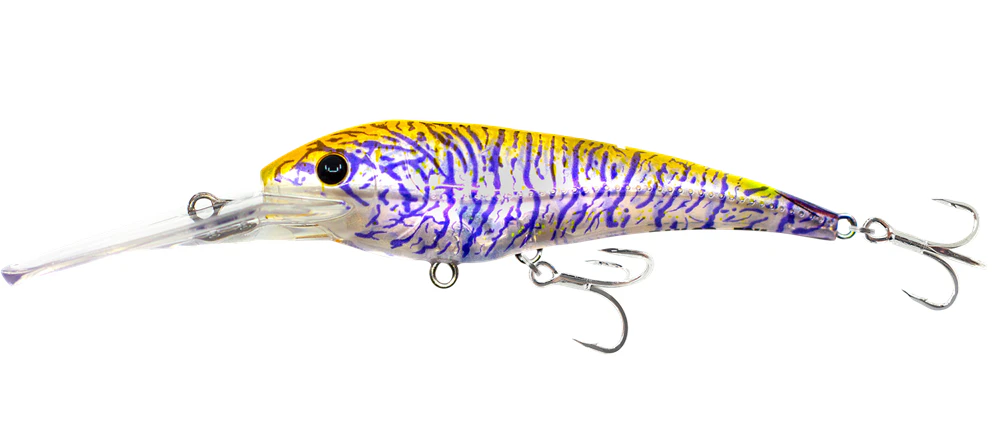 Nomad Design DTX Minnow 85mm Floating Hard Body Fishing Lure #Holographic Purple Shrimp