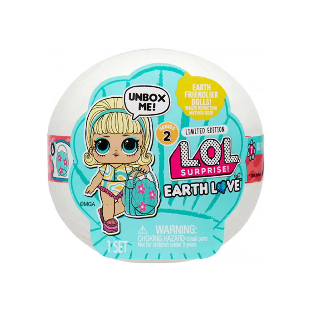 L.O.L. Surprise Earth Day Love Dolls 2.0 Mystery Kids/Childrens Toy Asstd 4+