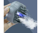 Electric Spray Cat Brush Pet Massage Comb with UV Light Grey