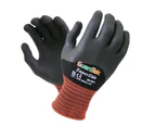 12 Pairs x GUARDTEK SuperSkin Half Coat Gloves | 34-324HC