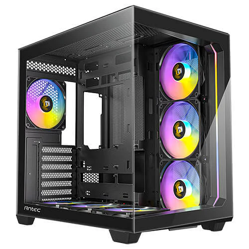 Antec C5 Micro-ATX ARGB Case with 7 Fan - Black [C5 ARGB]