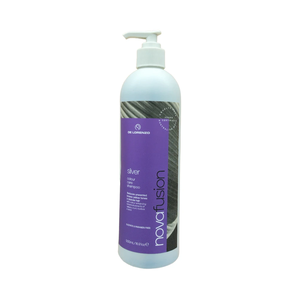 De Lorenzo Novafusion Silver Shampoo 500ml