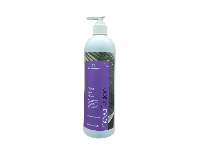 De Lorenzo Novafusion Silver Shampoo 500ml