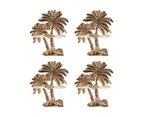 Palm Napkin Rings, 4 Pack - Anko