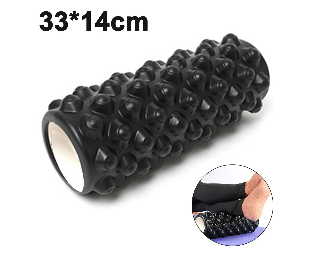 Fascia rollers, foam roller extra-long fascia roller, Pilates roller for neck, back, spine and buttocks, trigger point massage roller