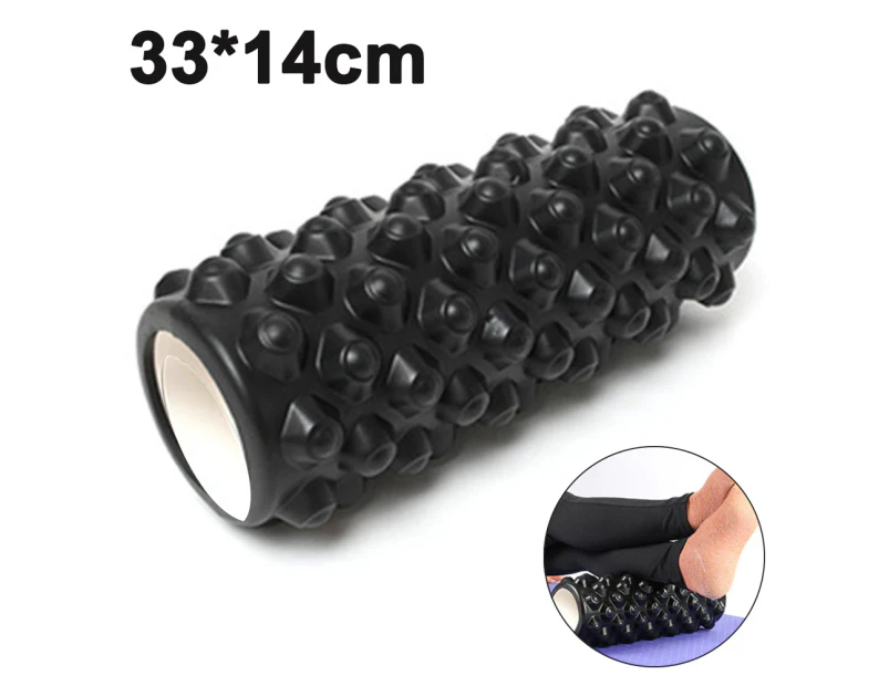 Fascia rollers, foam roller extra-long fascia roller, Pilates roller for neck, back, spine and buttocks, trigger point massage roller