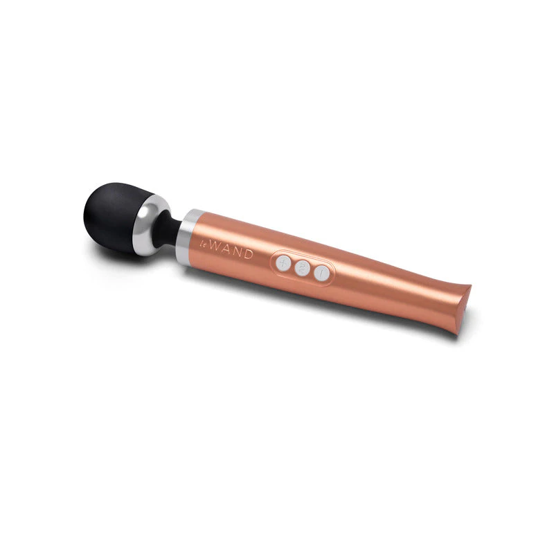 Le Wand Diecast Rechargeable Massager - Rose Gold