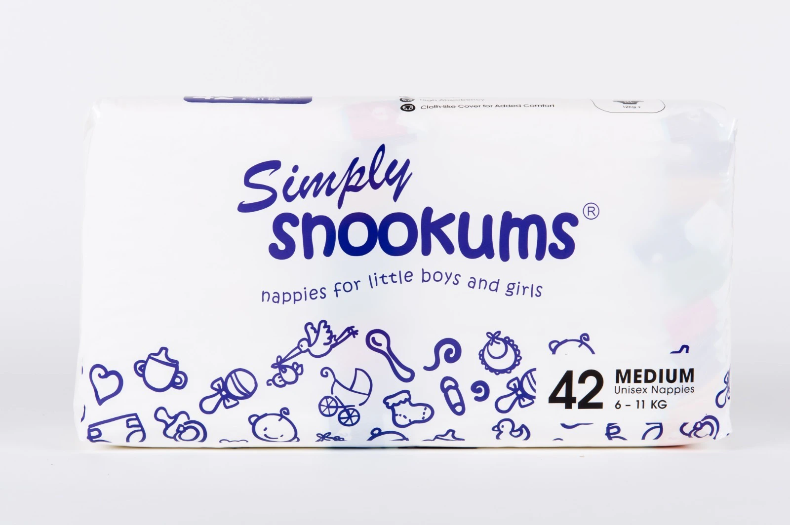 Simply Snookums Medium 6 - 11KG Pack of 42's