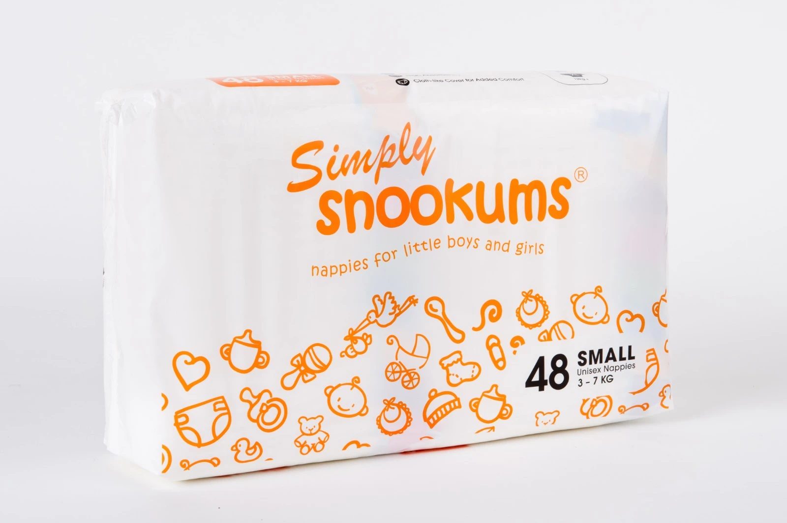 Simply Snookums Small 3 - 7KG Pack of 48's