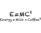 E=mc2 Energy Milk Coffee Funny Einstein Red Tank Top Singlet T Shirt Mens